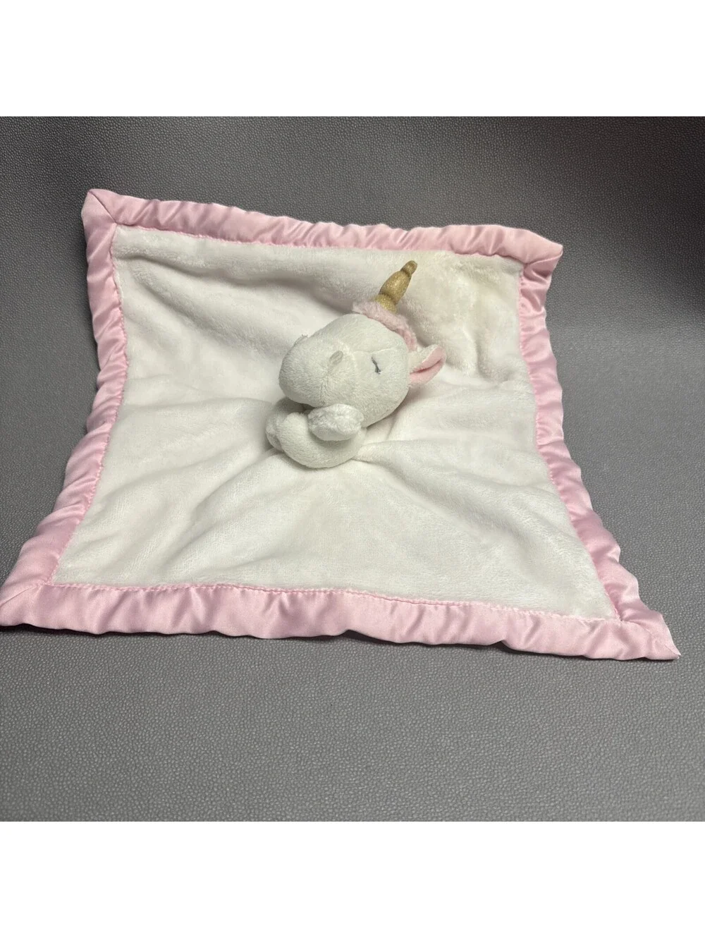 Carters Just One You Blanket Baby Unicorn Toy Target Security Lovey Satin 13”